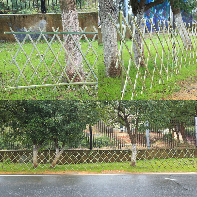 竹篱笆绑定方法