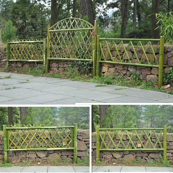 竹篱笆围墙怎么做
