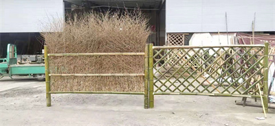 竹子围栏