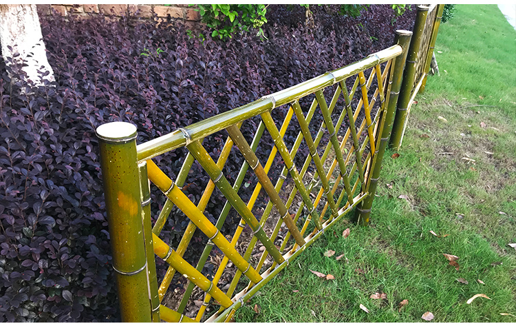 竹篱笆围栏定制