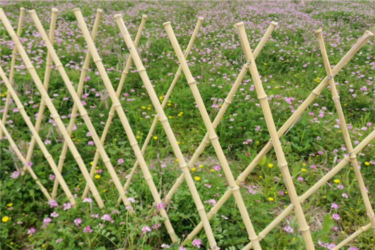 户外竹片竹篱笆围栏栅栏