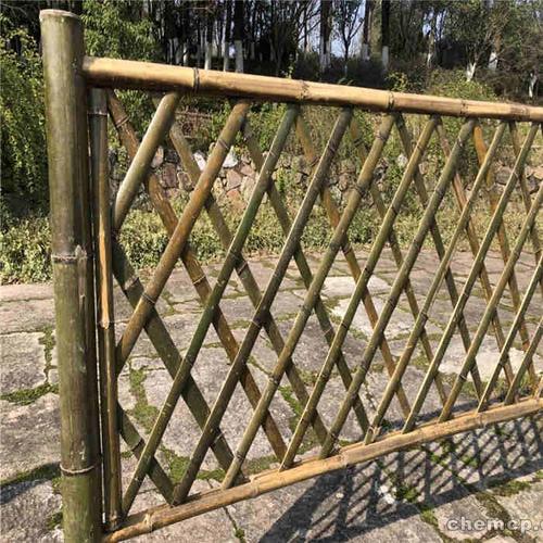 竹篱笆围栏怎么样生产起来比较好看！