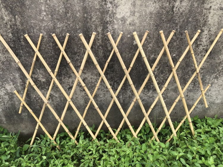 从竹篱笆造型图片看出护栏原材料好坏。